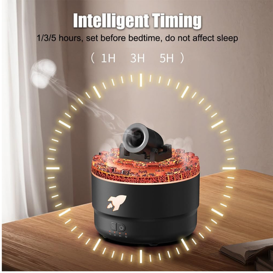 Humificador de aromas con cañon LED